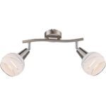 Plafoniera spot Elliott, 2 x E14, 4W, 230V, LED 400 lm