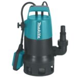 Pompă submersibilă apă murdară Makita PF0410 cu plutitor, 400 W, 8400 l/h