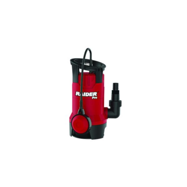 Pompă submersibilă apă murdară Raider RDP-WP42 cu plutitor, 400 W, 7500 l/h, cablu 10 m