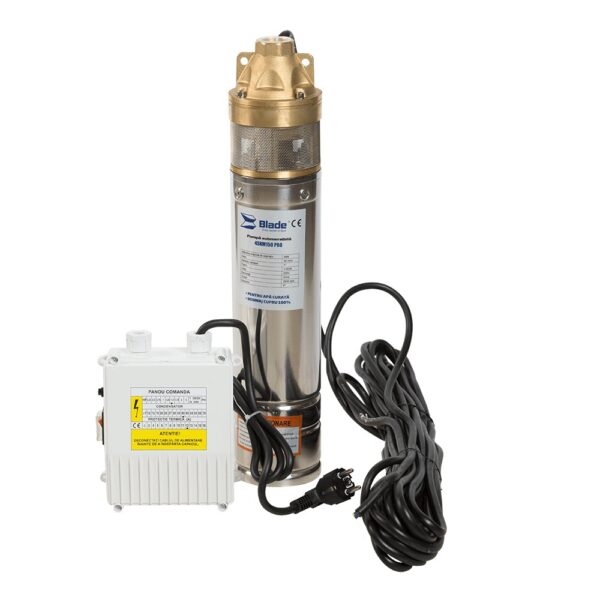 Pompă submersibilă de puț Blade 4SKM150PRO, 1100 W, 2600 l/h, pentru foraje de minim 100 mm