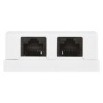 Priză dublă date Emos RJ45 UTP, alb, 1 bucata