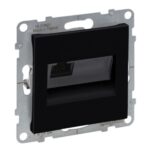 Priză Legrand RJ45 CAT6, încastrată, negru