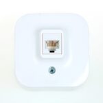 Priză telefon RJ11 Forix Legrand 782414, montaj aparent, alb