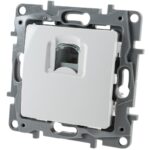 Priză telefon RJ11 Niloe, Legrand 764569, alb