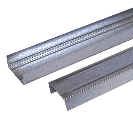 Profil UW FierCTC pentru gips-carton, 75 x 3000 x 0.5 mm