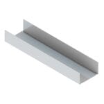 Profil UW Siniat Nida Metal pentru gips-carton, 75 x 4000 x 0.6 mm