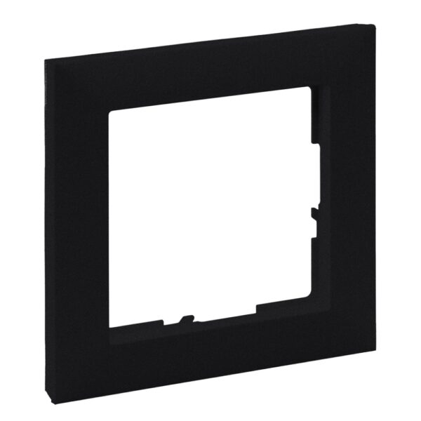 Ramă de aparataj Legrand New Suno, 1 modul, PVC, negru