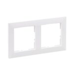 Ramă de aparataj Legrand New Suno, 2 module, PVC, alb