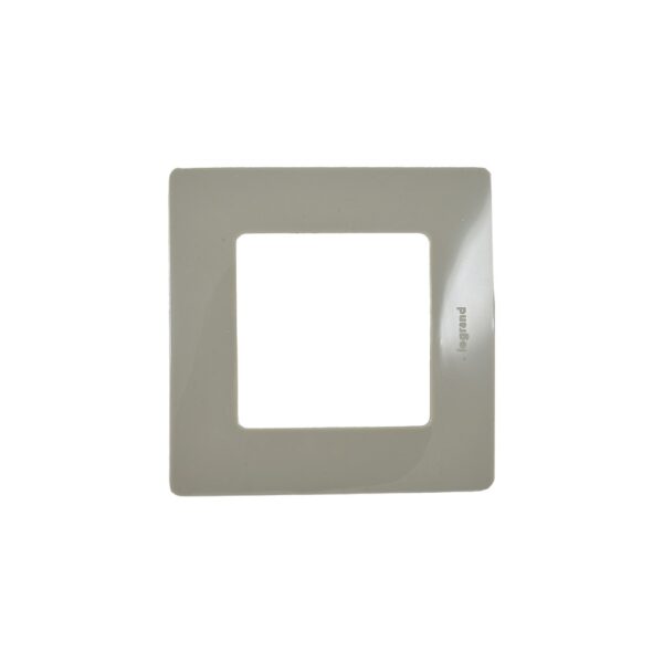 Ramă decor 1 modul Niloe, Legrand 665031, argila