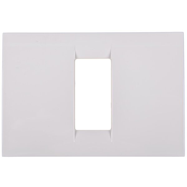 Ramă decor 1 modul System Virna, Gewiss GW22101, alb