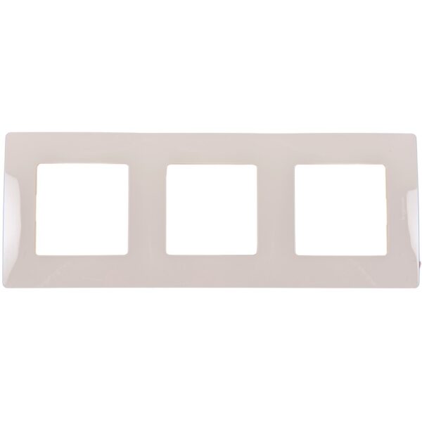 Ramă decor 3 module Niloe, Legrand 665013, ivoar