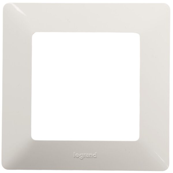 Ramă Legrand 754001, pentru întrerupătoare, 1 post, alb