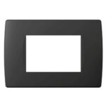 Ramă Modul Soft, 3 module, negru