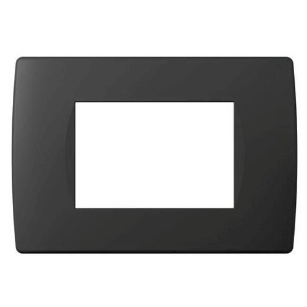 Ramă Modul Soft, 3 module, negru