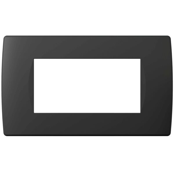 Ramă Modul Soft, 4 module, negru