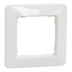 Ramă ornamentala Schneider Sedna SDD311801, 1 modul, alb, 85 x 85 x 10 mm