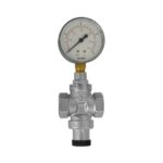 Reductor de presiune Ferro Mini-Brass RC15SM, 1/2", cu racord manometru, 16 bar