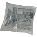 Set accesorii usa anti-insecte, alb