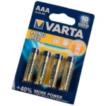 Set baterii alcaline AAA Longlife, 1.5 V