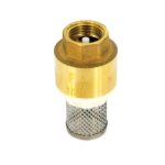 Sorb din alamă Ferro cu sită inox, 1/2"