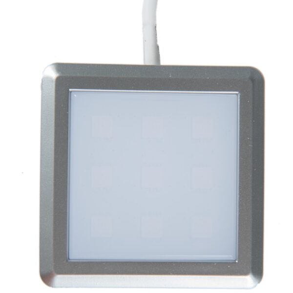 Spot patrat cu LED RGB