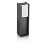 Stalp de iluminat exterior Philips Hue Bridge, 1 x E27, IP44, 14 W