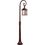 Stalp de iluminat ornamental, exterior, Nuvola 4 KL 5475, 1xE27, IP44, max 40W