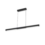 Suspensie LED Klausen Himera, 36W, 4000K, negru