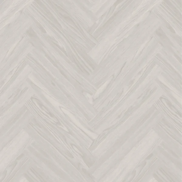 Parchet SPC herringbone 6 mm Stejar Alb, montaj in spic, clasa 33, cod TDSPC014