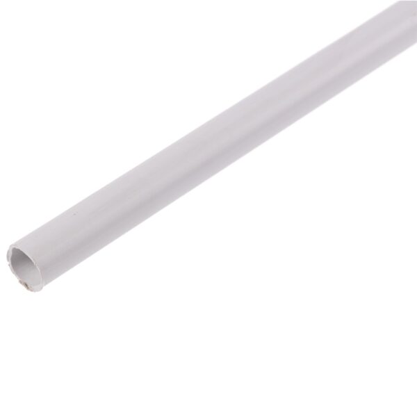 Teava PVC, diametru 13 mm. alb, pret pe metru