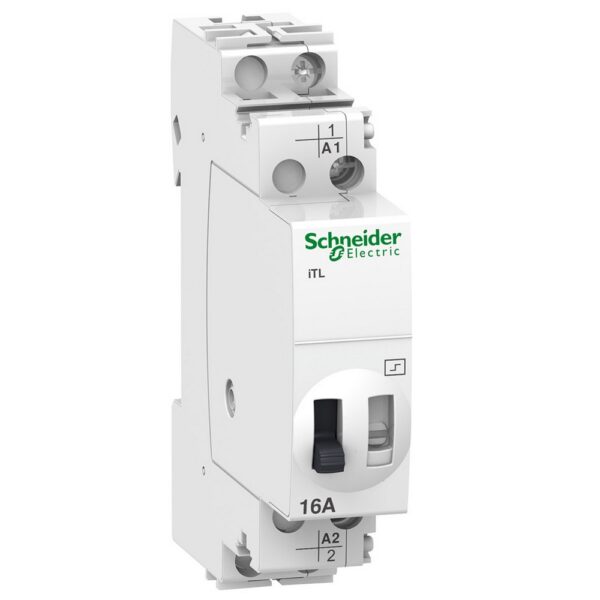 Teleruptor iTL Schneider A9C30811, 1P, 1Nd, 16A, bobina 110 Vcc-230/240Vca