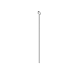 Tija cu inel Nida Metal, 250 mm, 100 buc, pentru gips-carton