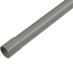Tub rigid Dietzel 320 N, PVC ignifugat, 25 mm x 3 m