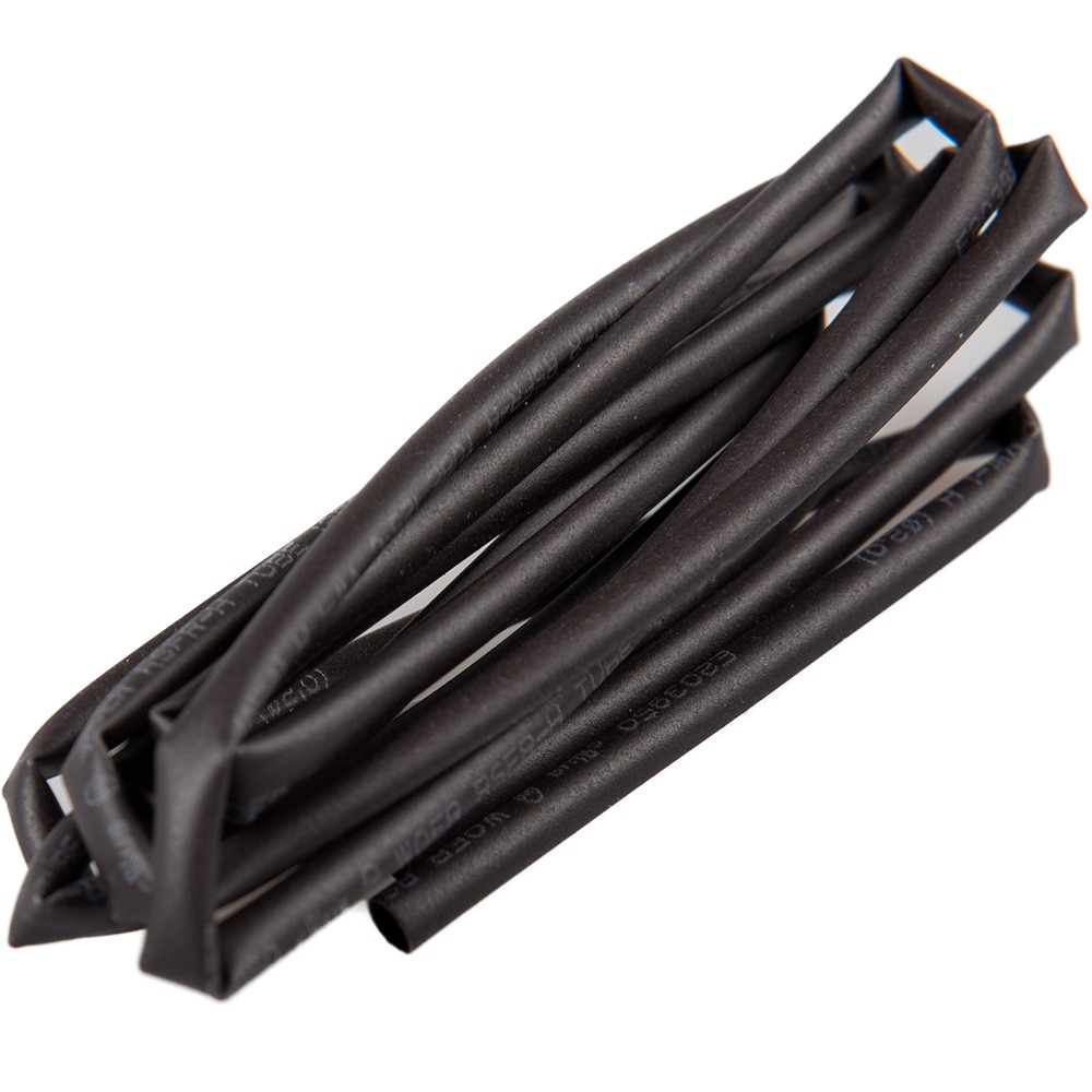 Tub termocontractabil subtire, Home DRS 2 - 1/ BK, fara adeziv, negru, 2 - 1 mm, 1 m Tub termocontractabil subtire, Home DRS 2 - 1/ BK, fara adeziv, negru, 2 - 1 mm, 1 m