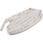Tub termocontractabil subtire, Home DRS 4 - 2/ RD, fara adeziv, alb, 4 - 2 mm, 1 m