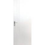 Usa interior celulara Pamate M050, model plina, reversibila, MDF, alb, toc fix, 200 x 60 cm x 3.5 cm