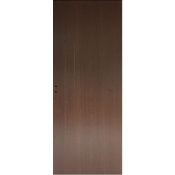 Usa interior celulara Pamate M050, model plina, reversibila, MDF, stejar auriu, toc reglabil, 200 x 70 cm x 3.5 cm