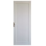 Usa interior plina Pamate U-84, reversibila, MDF, alb, toc 10 cm, 200 x 70 x 3.8 cm