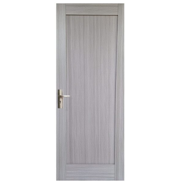 Usa interior plina Pamate U-84, reversibila, MDF, gri, toc 10 cm, 200 x 60 x 3.8 cm