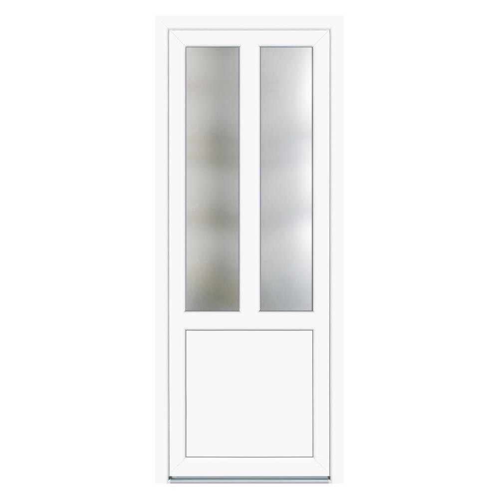 Usa PVC pentru intrare, alb, 76 x 188 cm, 5 camere, stanga Usa PVC pentru intrare, alb, 76 x 188 cm, 5 camere, stanga