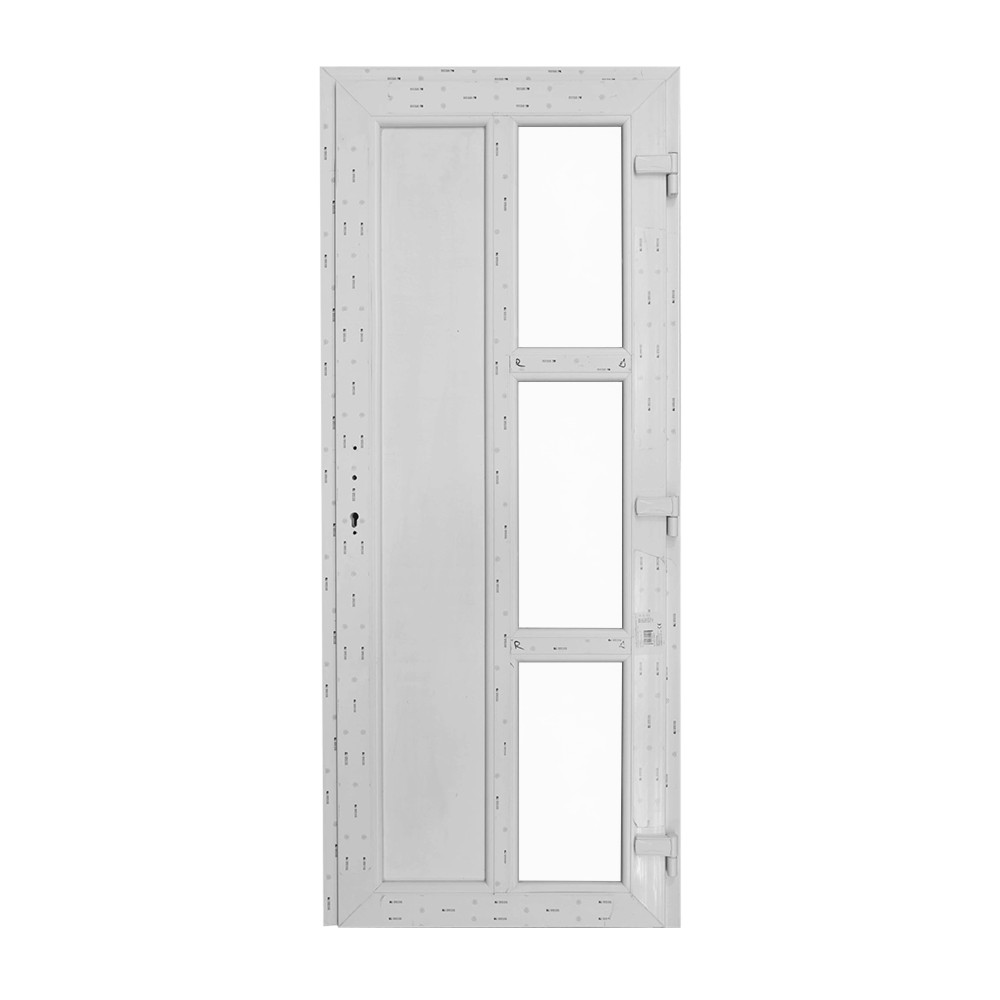 Usa PVC pentru intrare, alb, 86 x 205 cm, dreapta Usa PVC pentru intrare, alb, 86 x 205 cm, dreapta