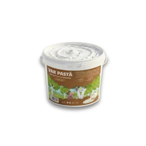 Var pastă pentru pomi și grădină, alb, 5 kg