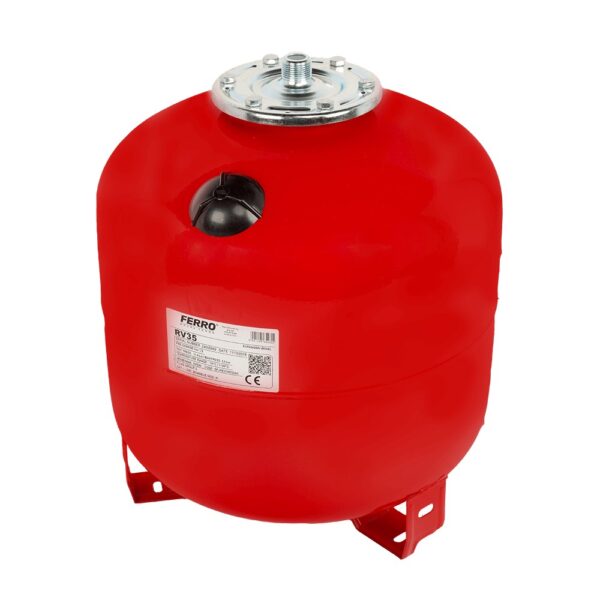 Vas de expansiune pentru încălzire Ferro CO35S, 35 l, montaj pe pardoseală