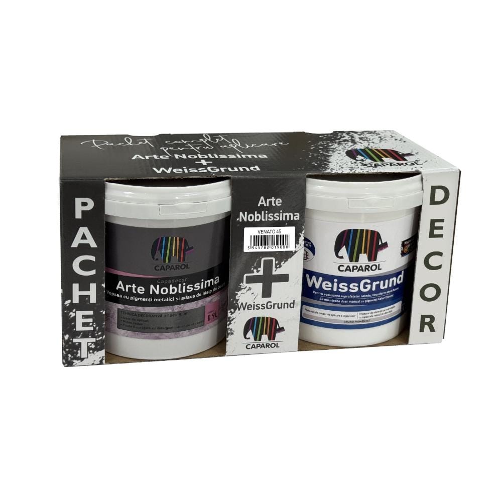 Vopsea decorativă Capadecor Arte Nobilissima Oase 70, 0,9 l + Weissgrund 1 l Vopsea decorativă Capadecor Arte Nobilissima Oase 70, 0,9 l + Weissgrund 1 l