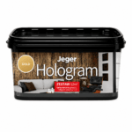 Vopsea decorativă cu folie metalizată și aspect tridimensional, Jeger Hologram, gold