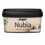 Vopsea decorativă cu aspect metalic texturat Jeger Nubia, Old gold, 1 l