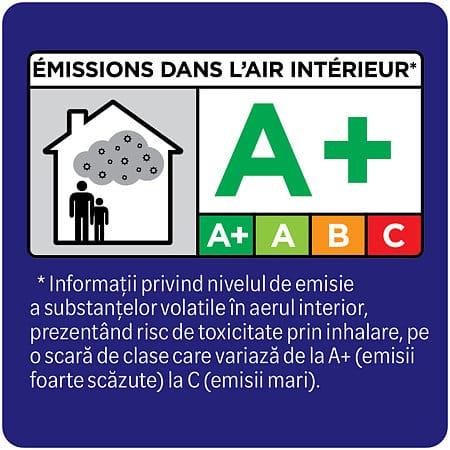 Vopsea lavabilă antimucegai Spor, interior, baie și bucătărie, alb, 4 l