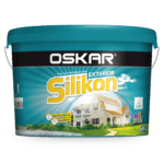 Vopsea lavabilă exterior Oskar Silikon, alb, 15 l