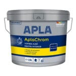 Vopsea lavabilă interior Apla Chrom, alb, 2,5 l