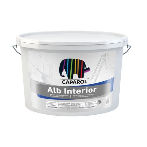 Vopsea lavabilă interior Caparol, alb, 15 l